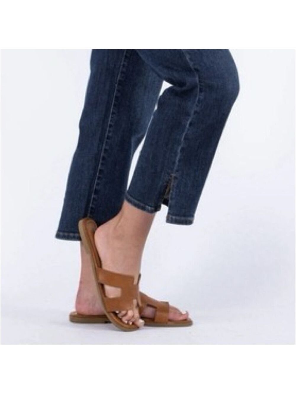 SALE! Judy Blue High Rise Straight Leg Cropped Denim size 31 - Picture 3 of 11